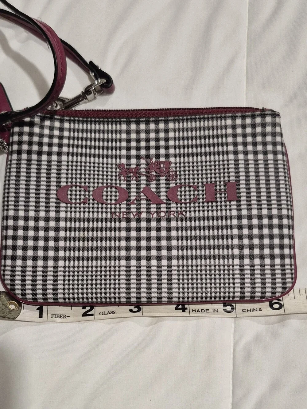 Coach wristlet black